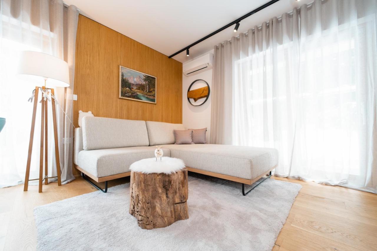 Bor In Bor Luxury Apartment With Sauna & Garden - Kranjska Gora Dış mekan fotoğraf